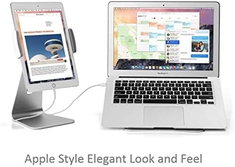עמדת טבליות אלגנטית Abovetek עבור 7-13 אינץ 'iPad Pro Pro Mini Galaxy Tab tab Nexus, מעמד אייפד קיוסק קמעונאי, 360 מעלות
