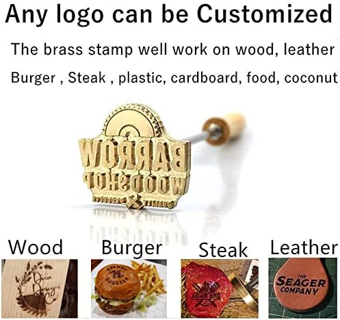 מותאם אישית לוגו מיתוג ברזל ערכת עבור עץ עור אישית שריפת חותמת אותיות לוגו דפוס להתאמה אישית עיצוב