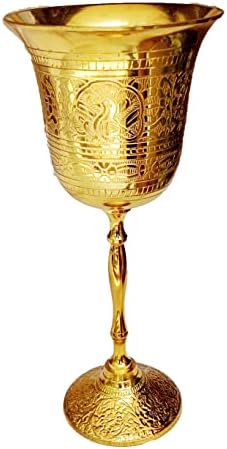 יין זכוכית גביע ייחודי יין גביע פרימיום איכות בעבודת יד כוס זכוכית מושלם יין מתנה נהדר עבור מוסקבה פרדות טהור פליז